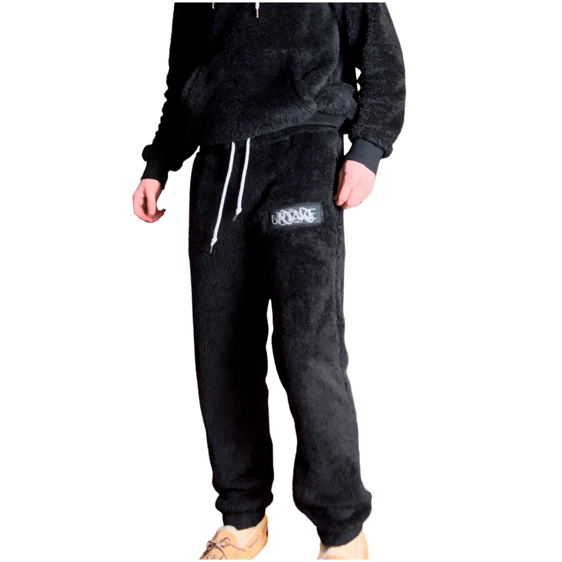 Uptake Unisex Sherpa Outdoors Comfy Jogger Sweatpants Winter Comfort - Uptake