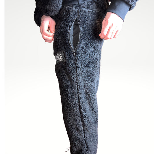 Uptake Unisex Sherpa Outdoors Comfy Jogger Sweatpants Winter Comfort - Uptake